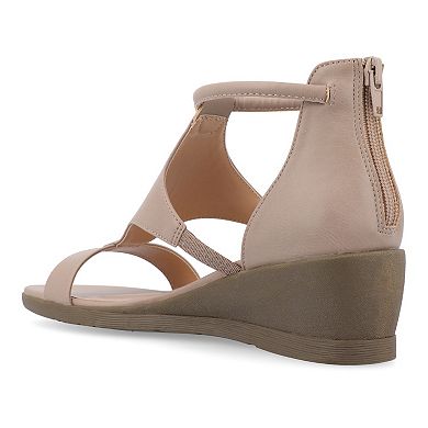 Journee Trayle Women's Wedge Sandals