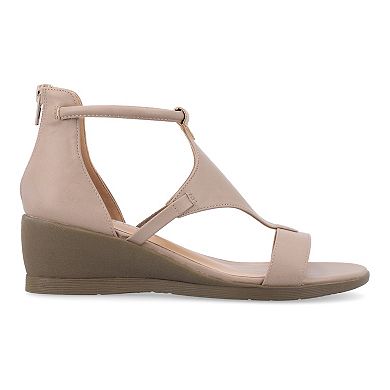 Journee Trayle Women's Wedge Sandals
