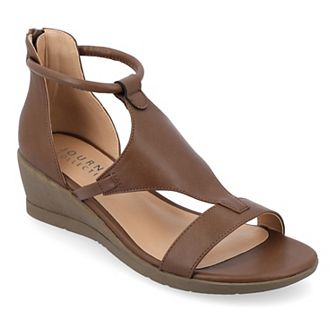Journee Trayle Women's Wedge Sandals