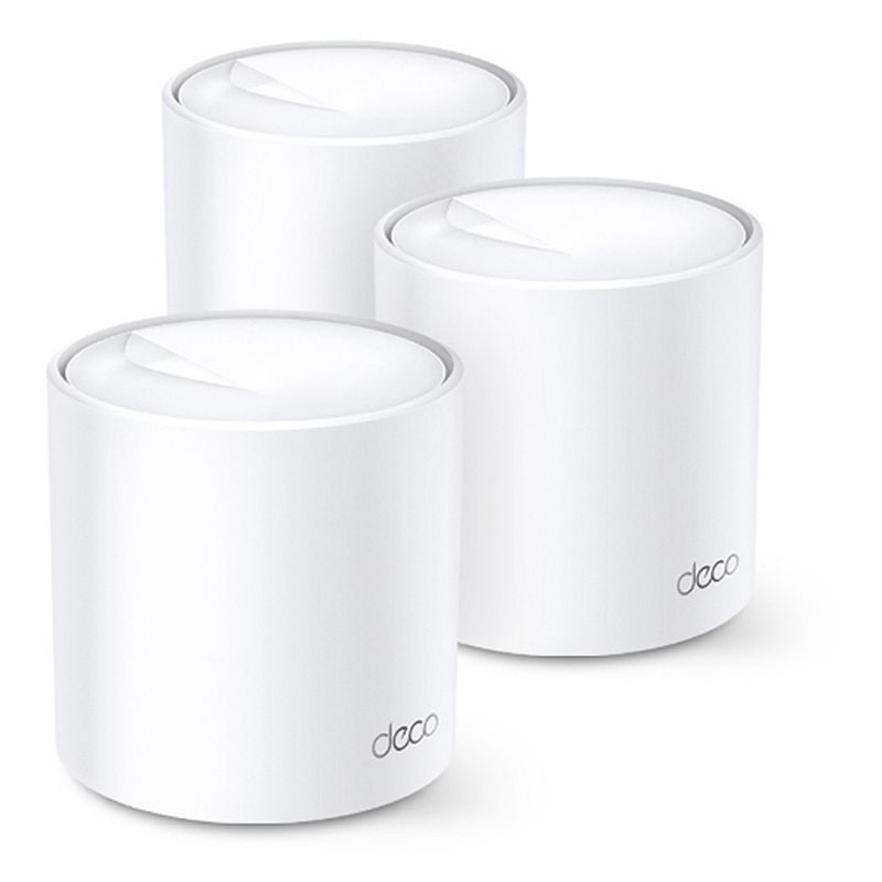 TP-Link Deco X60 AX3000 Whole Home Mesh Wi-Fi 6 System (3-Pack), White