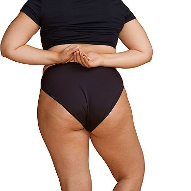 Women's Slick Chicks Adaptive Accessible High Cut Brief Panty