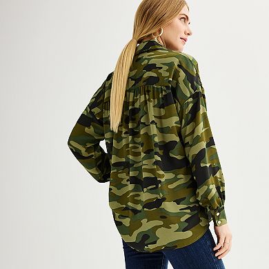 Women's INTEMPO™ Button-Front Shirt