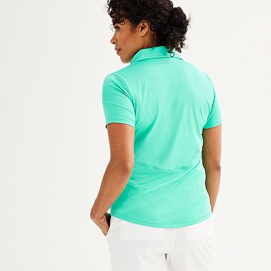 Women's Tek Gear® Curved Hem Golf Polo