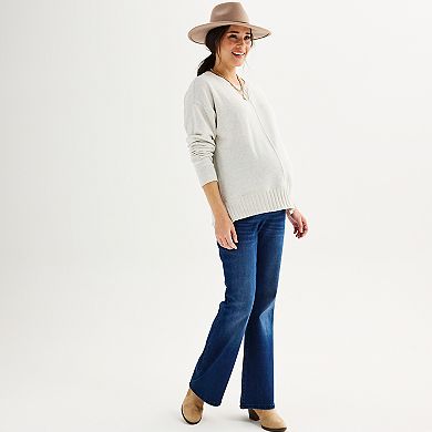 Maternity Sonoma Goods For Life® Over The Belly Flare Jeans