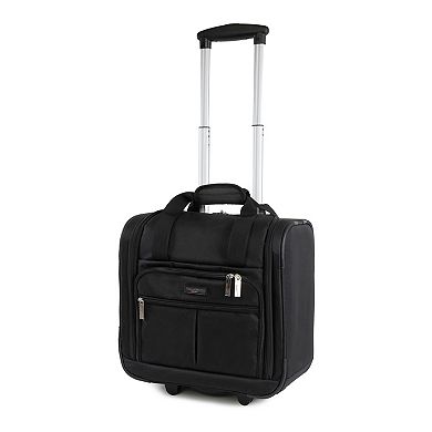 Pacific Coast Signature Underseat 15.5" Rolling Tote Carry-On Luggage