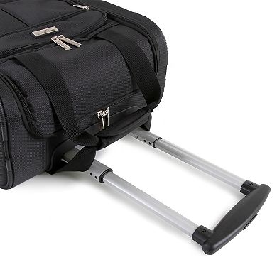 Pacific Coast Signature Underseat 15.5" Rolling Tote Carry-On Luggage