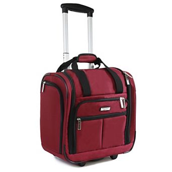 Pacific Coast Signature Underseat 15.5" Rolling Tote Carry-On Luggage