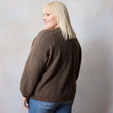 Plus Size LC Lauren Conrad Knit Sweater