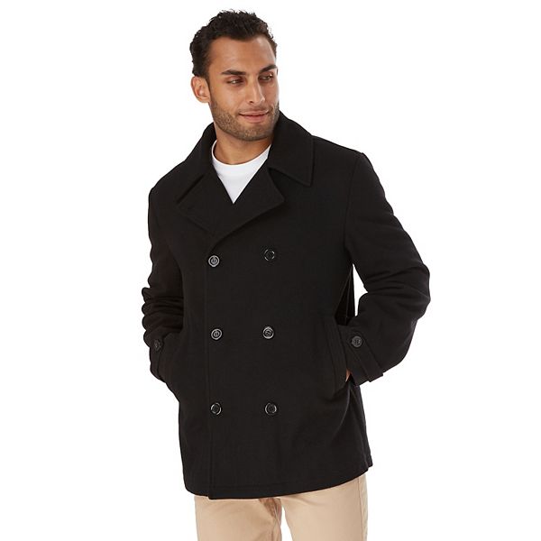 Big Tall Apt. 9 Wool Peacoat