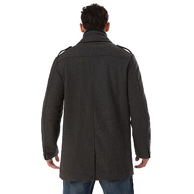 Big & Tall Apt. 9® Wool Carcoat with Bib