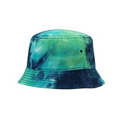 Men's Blue/Pink Barcelona Terrain Reversible Adjustable Bucket Hat