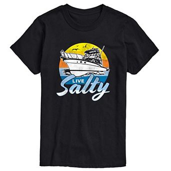 Men's Live Salty Graphic Tee