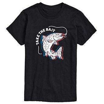 Men's Take The Bait Fish Graphic Tee