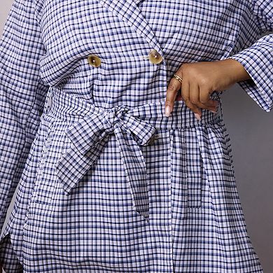 Plus Size LC Lauren Conrad Shirttail Hem Trench Coat