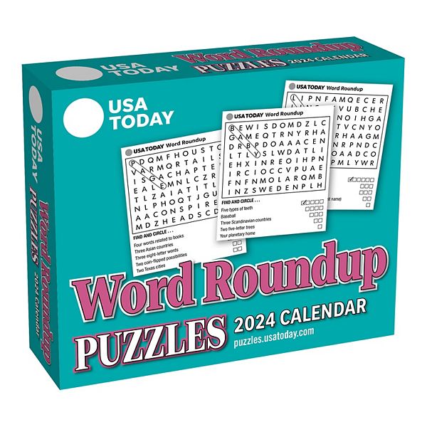 Andrews mcmeel usa today word roundup 2024 day to day calendar