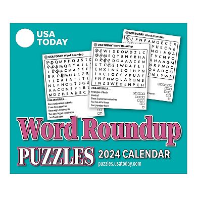 Andrews & McMeel USA TODAY Word Roundup 2024 Day-to-Day Calendar