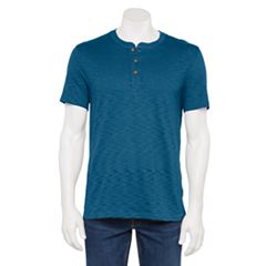 Sonoma henley deals short sleeve