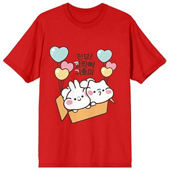 Juniors' MiMi & Neko Characters Graphic Tee
