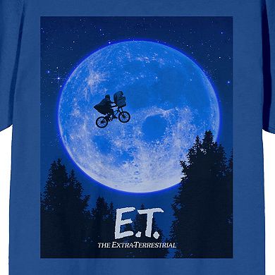 Juniors' E.T. Flight Across Moon Graphic Tee