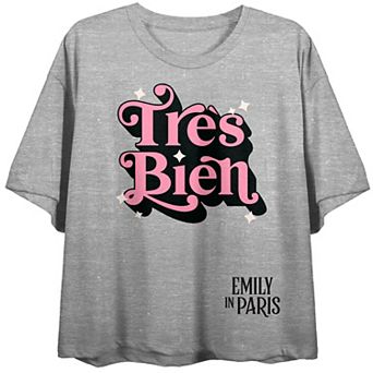 Juniors' Emily in Paris Tres Bien Graphic Tee