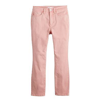 Petite LC Lauren Conrad High Rise 5 Pocket Skinny Ankle Jeans