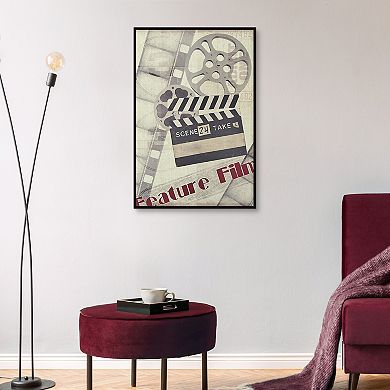 Fine Art Canvas Feature Film Framed Wall Art