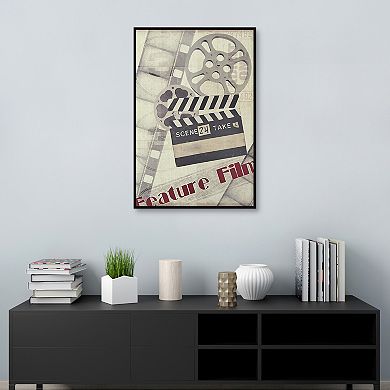 Fine Art Canvas Feature Film Framed Wall Art
