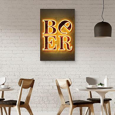 Fine Art Canvas Beer Wall Art