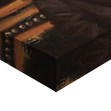 Fine Art Canvas Fancy Pig Wall Art