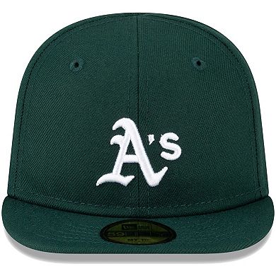 Infant New Era Green Oakland Athletics My First 59FIFTY Fitted Hat