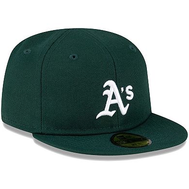 Infant New Era Green Oakland Athletics My First 59FIFTY Fitted Hat