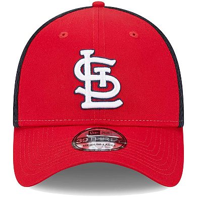 Men's New Era Red St. Louis Cardinals Team Neo 39THIRTY Flex Hat