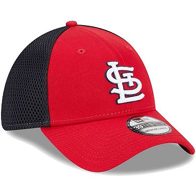 Men's New Era Red St. Louis Cardinals Team Neo 39THIRTY Flex Hat