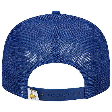 Men's New Era Royal Seattle Mariners Cooperstown Collection Team Color Trucker 9FIFTY Snapback Hat