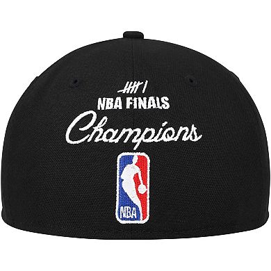 Men's New Era  Black Chicago Bulls Crown Champs 59FIFTY Fitted Hat