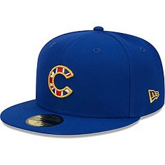 Chicago Cubs New Era 1908 World Series Champions Beetroot Cyber 59FIFTY  Fitted Hat - Pink