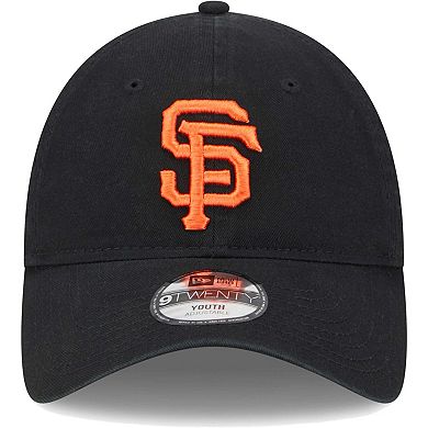 Toddler New Era Black San Francisco Giants Team 9TWENTY Adjustable Hat