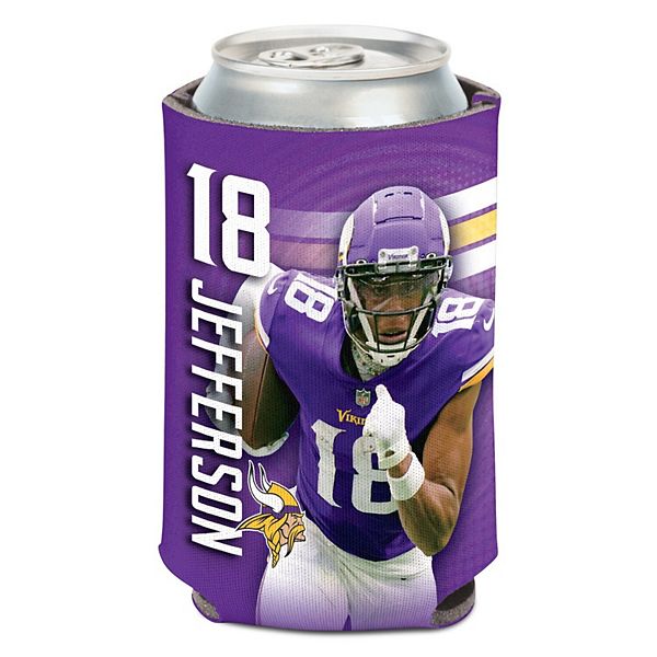 WinCraft Justin Jefferson Minnesota Vikings 12oz. Can Cooler