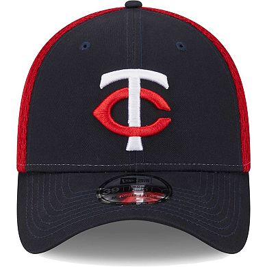 Men's New Era Navy Minnesota Twins Team Neo 39THIRTY Flex Hat
