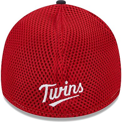 Men's New Era Navy Minnesota Twins Team Neo 39THIRTY Flex Hat