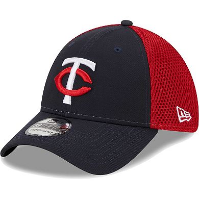 Men's New Era Navy Minnesota Twins Team Neo 39THIRTY Flex Hat