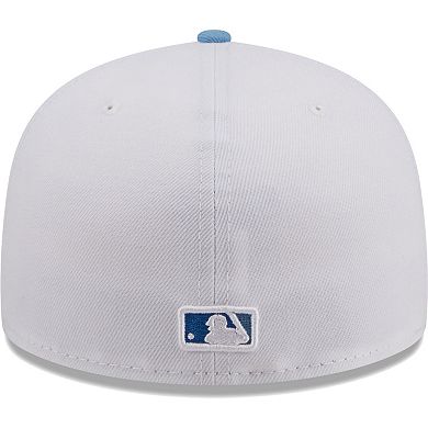 Men's New Era White San Diego Padres Sky 59FIFTY Fitted Hat