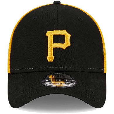 Men's New Era Black Pittsburgh Pirates Team Neo 39THIRTY Flex Hat