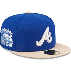 Men's Atlanta Braves New Era Navy 1972 All-Star Game Lava Undervisor  59FIFTY Fitted Hat