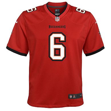 Youth Nike Baker Mayfield Red Tampa Bay Buccaneers Game Jersey