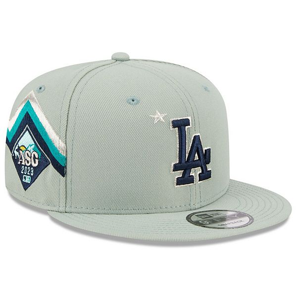 Los Angeles Dodgers Fitted New Era 59Fifty Blue Hat Cap PINK UV