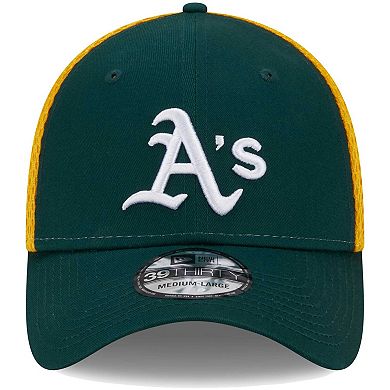 Men's New Era Green Oakland Athletics Team Neo 39THIRTY Flex Hat