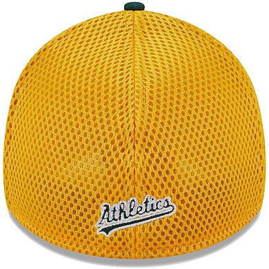 Men's New Era Green Oakland Athletics Team Neo 39THIRTY Flex Hat