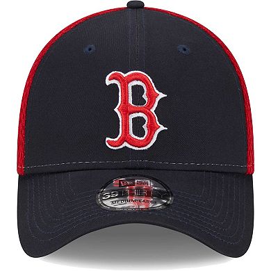 Men's New Era Navy Boston Red Sox Team Neo 39THIRTY Flex Hat