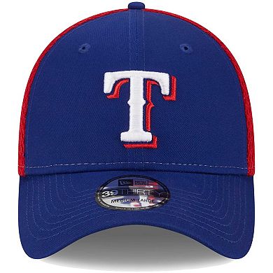 Men's New Era Royal Texas Rangers Team Neo 39THIRTY Flex Hat